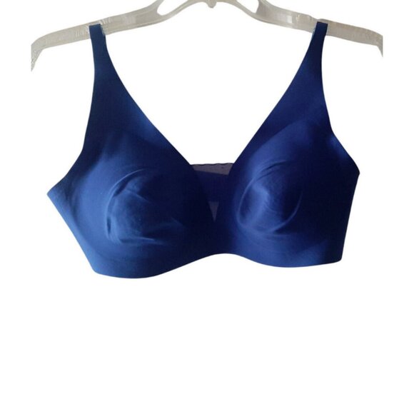 Knix Shadow Mesh T-Shirt Bra Blue Knix Size S+ - Picture 1 of 2